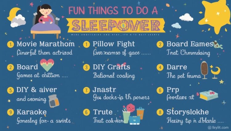 Things to Do at a Sleepover
